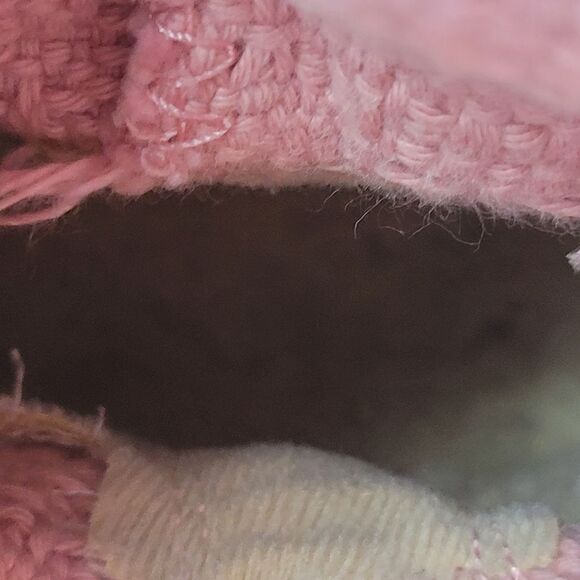 Ugg Australian Heirloom Women's Boots Size 8 Pink Canvas Lace Up Shoes - Picture 5 of 11